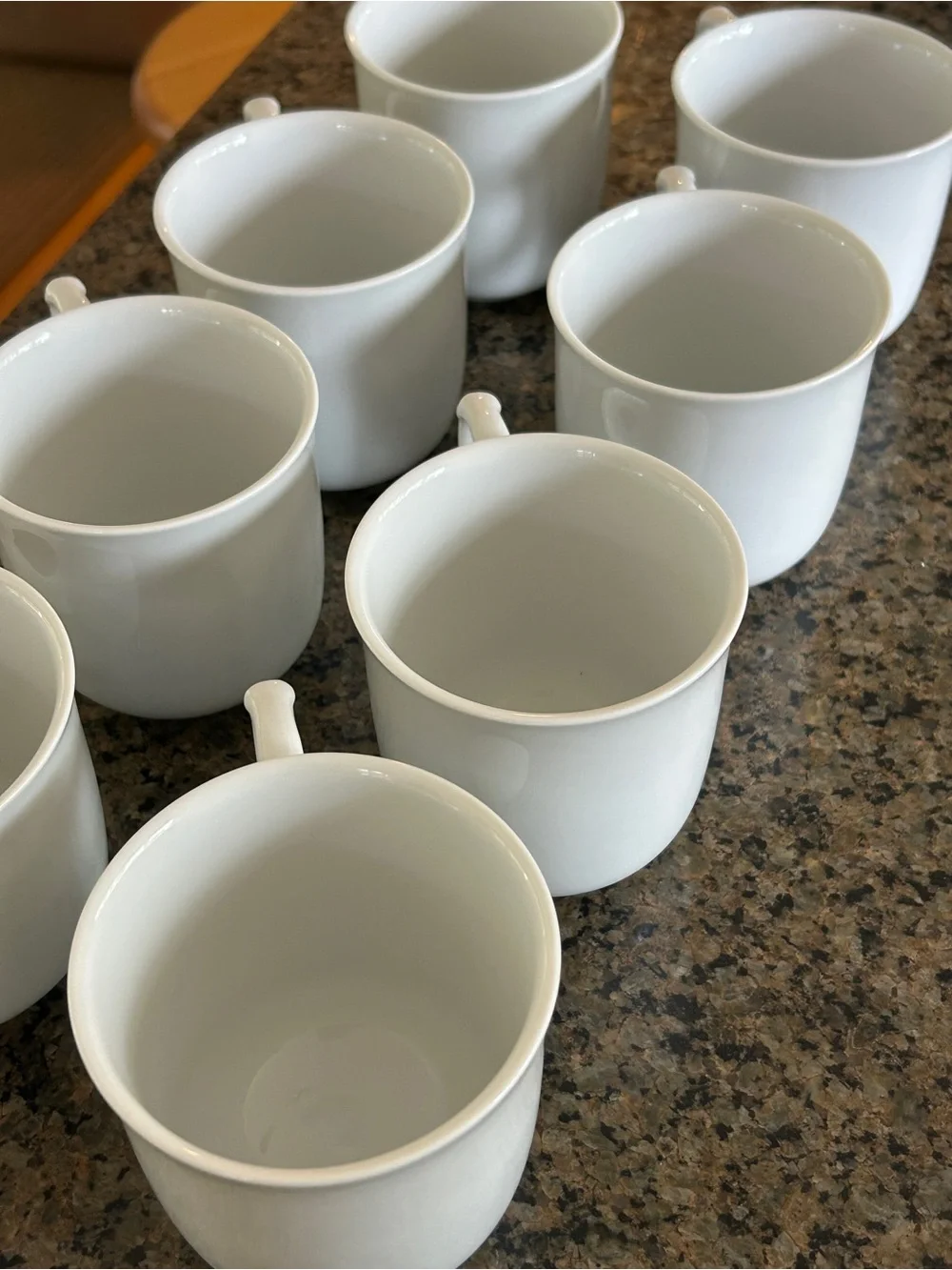 New pillivuyt bamboo porcelain mug set